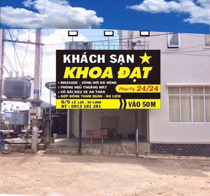 Khoa Dat Hotel Di Linh Dış mekan fotoğraf